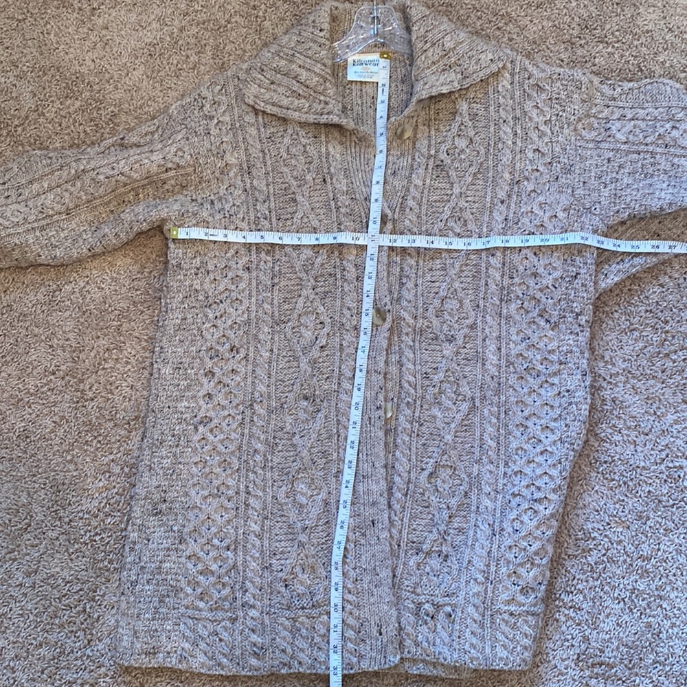 Wool sweater made in Ireland - Picture 5 of 5